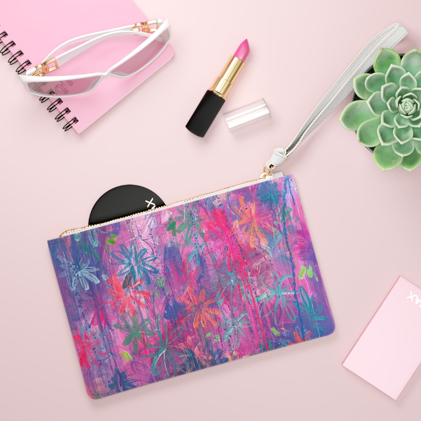 Spring Dawn Vegan Clutch