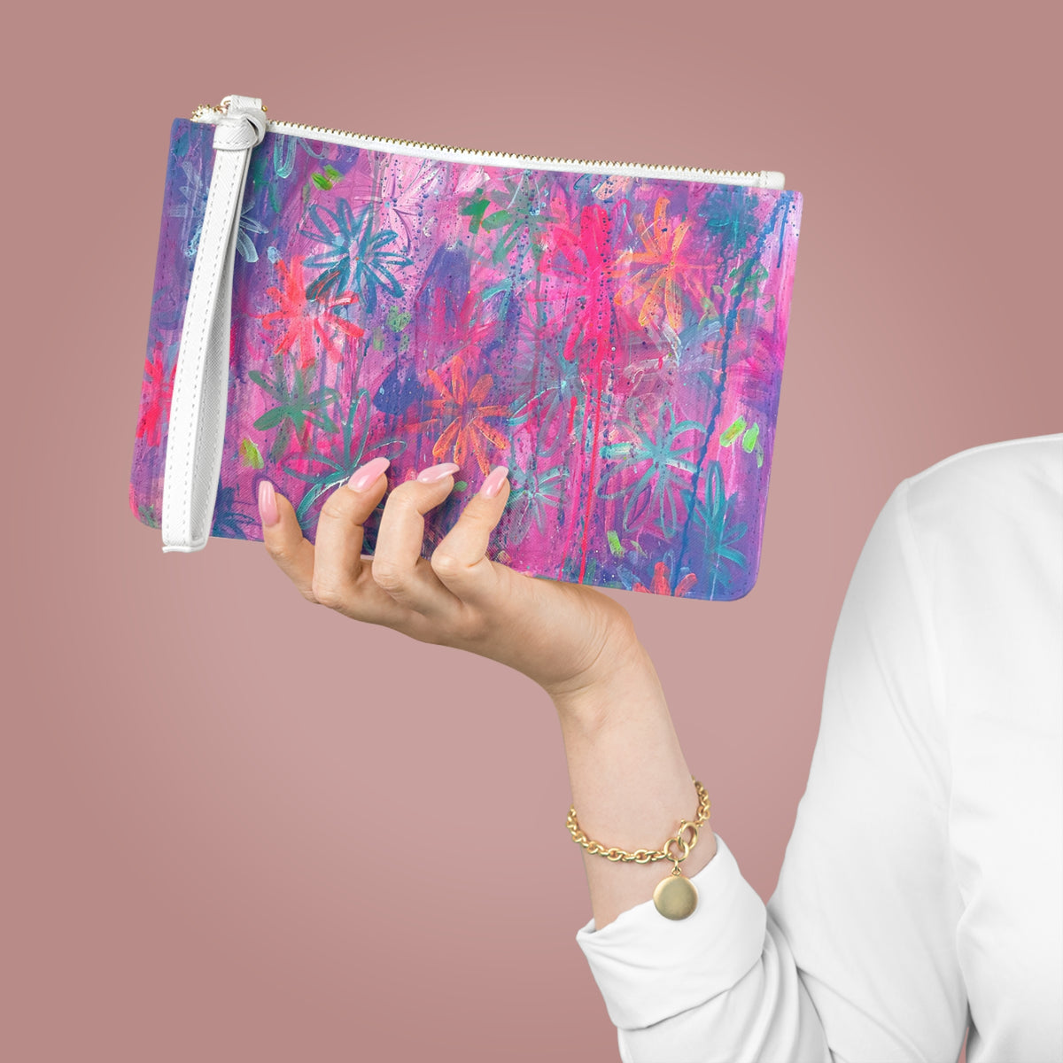 Spring Dawn Vegan Clutch