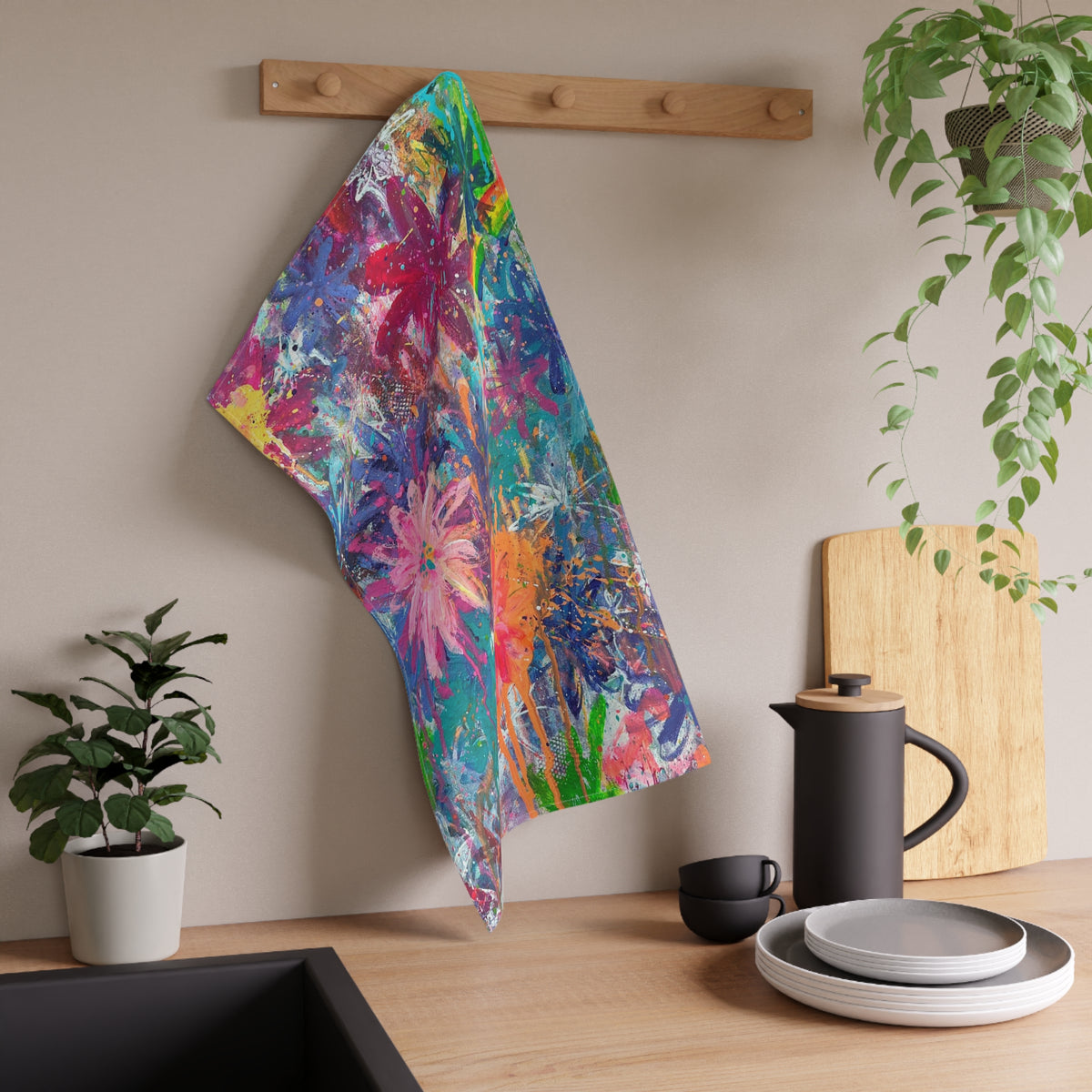 Magia dei Fiori Kitchen Towel
