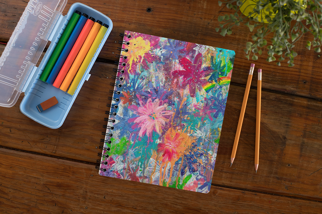 Magia Dei Fiori (Flower Magic) Spiral Notebook
